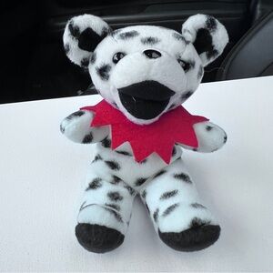 NWOT DUPREE Grateful Dead Liquid Blue White Black Beanie Bear